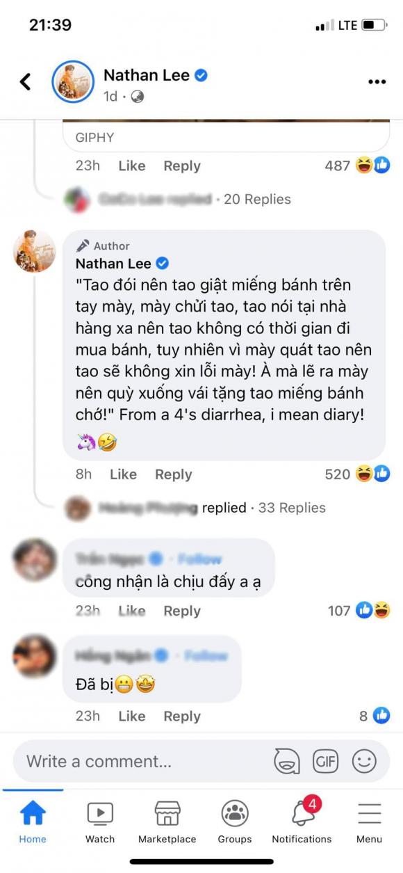 ca sĩ nathan lee, ngọc trinh, sao việt