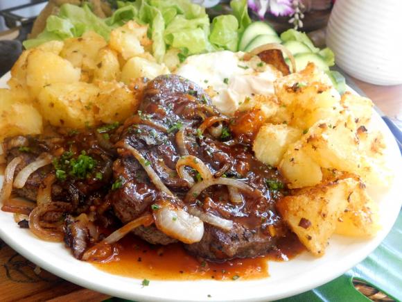 thịt bò, món ngon từ thịt bò, thịt bò né nước sốt 
