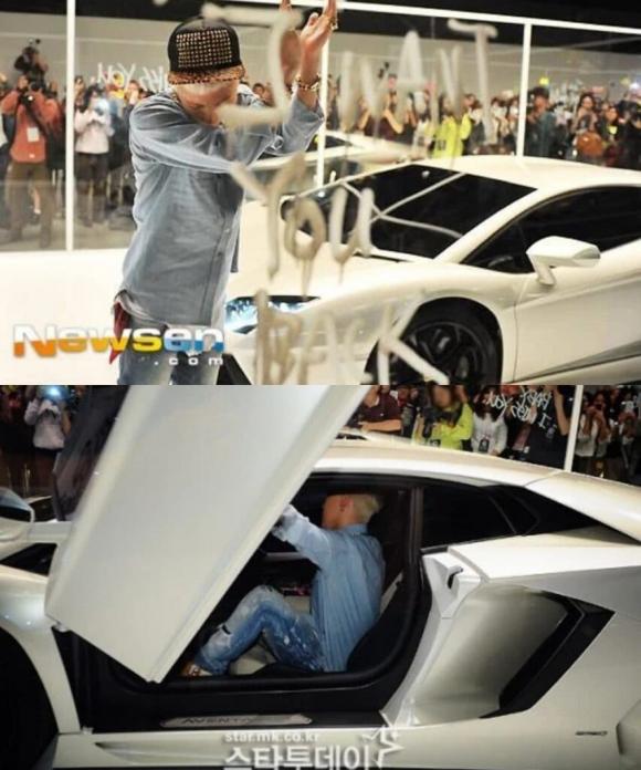 G-Dragon, xe của sao, sao hàn, kpop