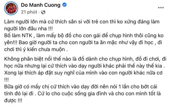 NTK Đỗ Mạnh Cường,sao Việt
