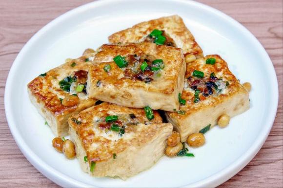 đậu phụ, đậu phụ rán, món ăn ngon, bí quyết nấu ăn
