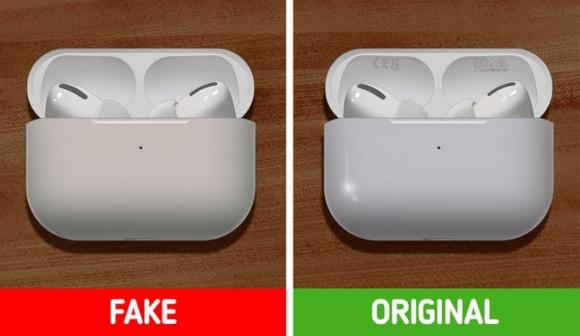 airpods, tai nghe không dây, phân biệt airpods giả và chính hãng,tai nghe chính hãng