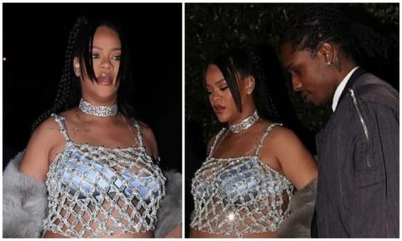 Rihanna , A$AP Rocky, sao âu mỹ, thời trang sao