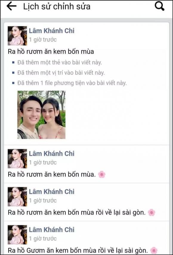 ca sĩ Lâm Khánh Chi, sao Việt