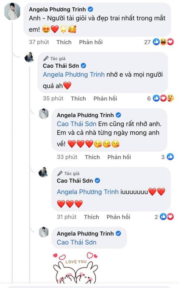 Cao Thái Sơn, Sao Việt, Nam ca sĩ, Angela Phương Trinh