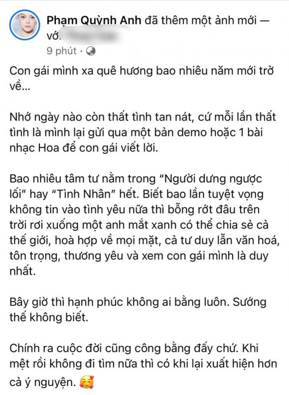 phạm quỳnh anh, sao việt, ca sĩ phạm quỳnh anh