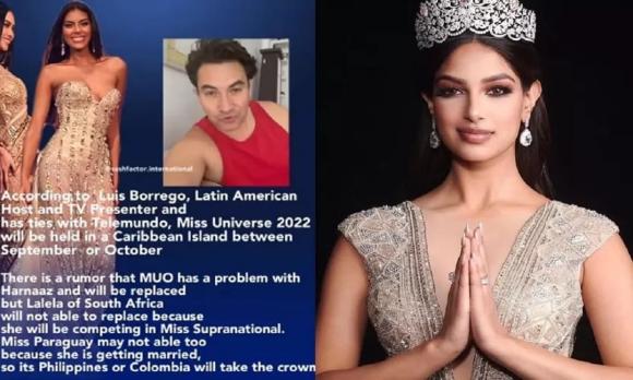 Á hậu 1 Miss Universe 2021, Nadia Ferreira, Marc Anthony 