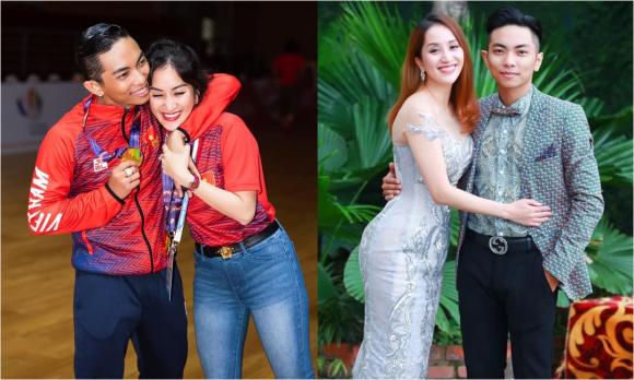 kiện tướng dancesport Khánh Thi,vu cong phan hien,sao Việt,diễn viên Bình An,á hậu Phương Nga