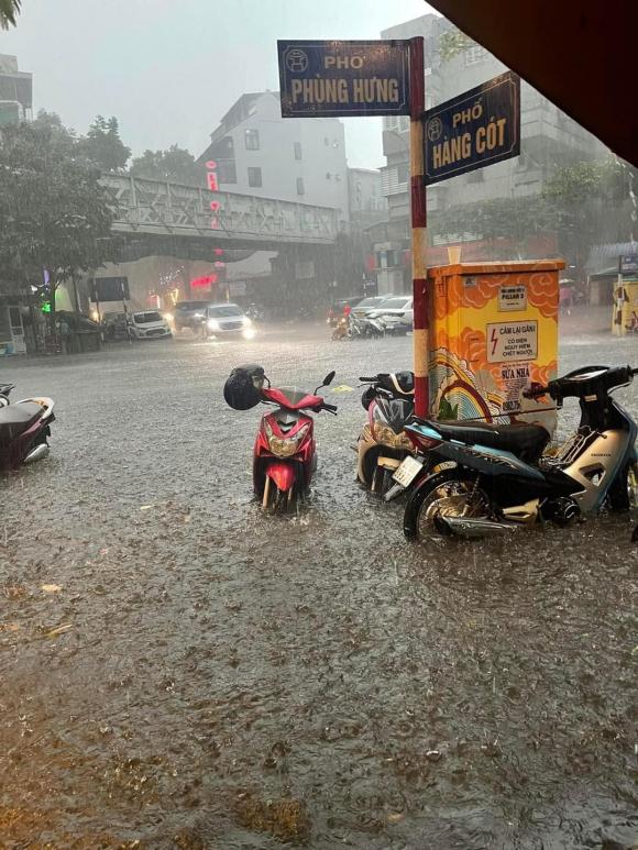 Hà Nội mưa lớn, ngập do mưa lớn, mưa lớn chiều nay 