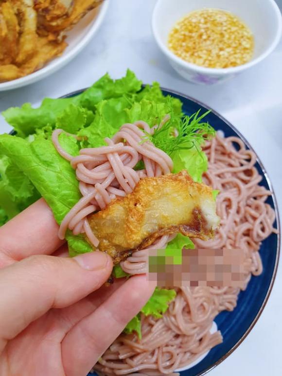 bún cá chấm, bún cá, nấu bún cá ngon 