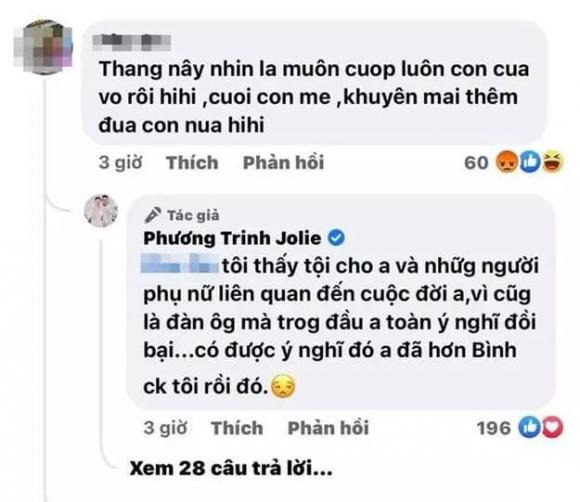 diễn viên Phương Trinh Jolie,ca sĩ Phương Trinh Jolie,diễn viên Lý Bình,sao Việt