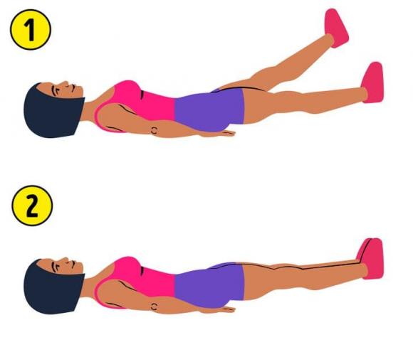 bài tập giảm mỡ, bài tập giảm mỡ bụng, cách giúp eo săn chắc 