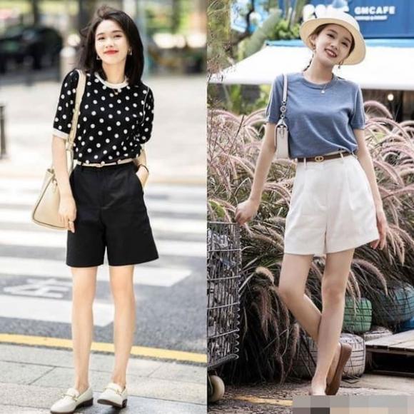 quần đùi, áo phông, thời trang mùa hè