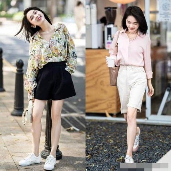 quần đùi, áo phông, thời trang mùa hè