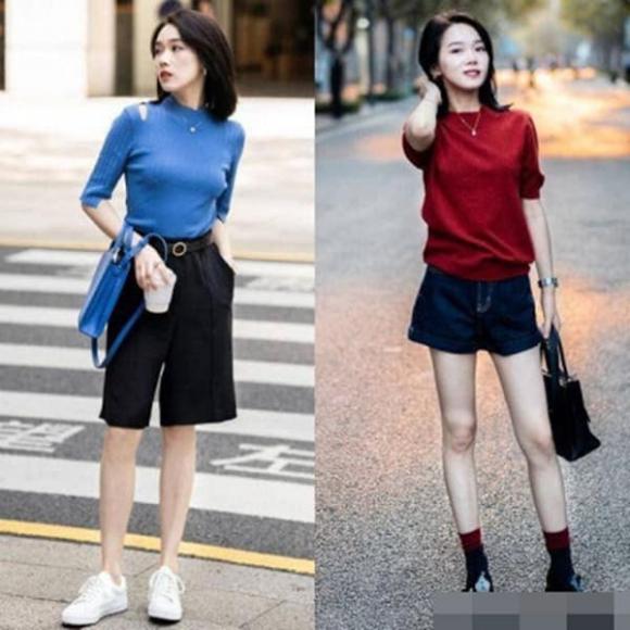quần đùi, áo phông, thời trang mùa hè