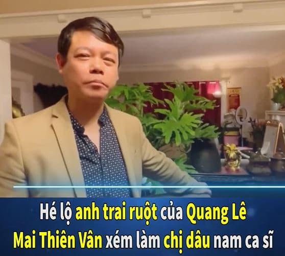 Quang Lê, anh trai Quang Lê, sao việt 