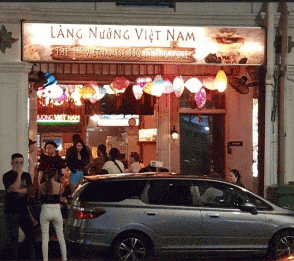Làng Nướng Việt Nam, ẩm thực việt, quán ăn việt tại Singapore