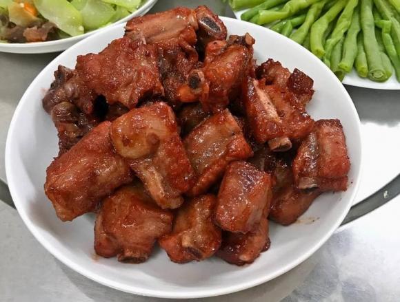 sườn heo kho, cách làm sườn heo kho, món ngon 
