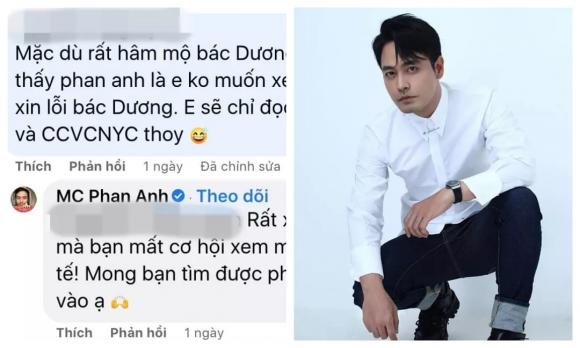 MC Phan Anh, con Phan Anh, vợ Phan Anh