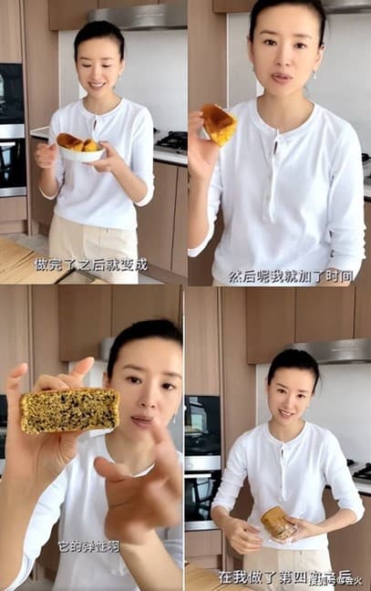'Chúc Anh Đài' Đổng Khiết đăng video khoe tài nấu nướng, nhan sắc ở tuổi 41 khiến dân mạng thốt lên 'Bảo sao Lưu Diệc Phi cũng bị lấn át'