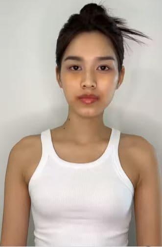 Hoa hậu Đỗ Thị Hà tham gia thử thách 'biến hình', ảnh trước và sau khi trang điểm quá khác