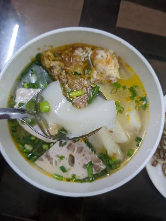 bánh đúc riêu cua, cách làm bánh đúc riêu cua, món ngon 