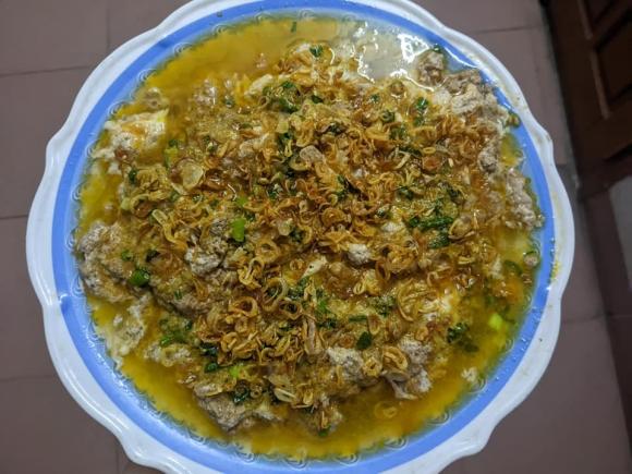 bánh đúc riêu cua, cách làm bánh đúc riêu cua, món ngon 