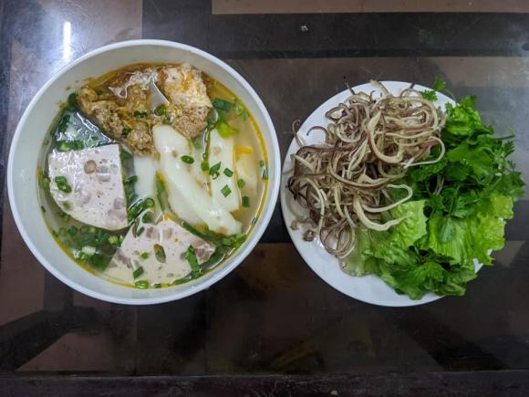 bánh đúc riêu cua, cách làm bánh đúc riêu cua, món ngon 