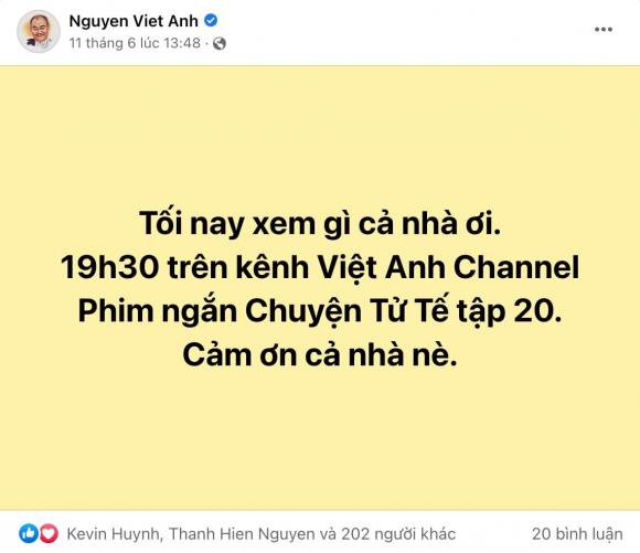 NSND Việt Anh, sao Việt, nghệ sĩ Hữu Tín