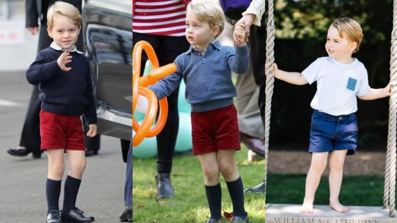thời trang Hoàng gia, hoàng tử nước Anh, hoàng tử bé, hoàng tử nước Anh luôn mặc quần ngắn, hoàng tử nước Anh luôn mặc quần short