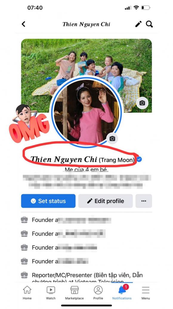 'MC bốn con' Minh Trang sốc khi tài khoản Facebook bị hack và đổi tên, cảnh báo mọi người để tránh nguy cơ lừa đảo