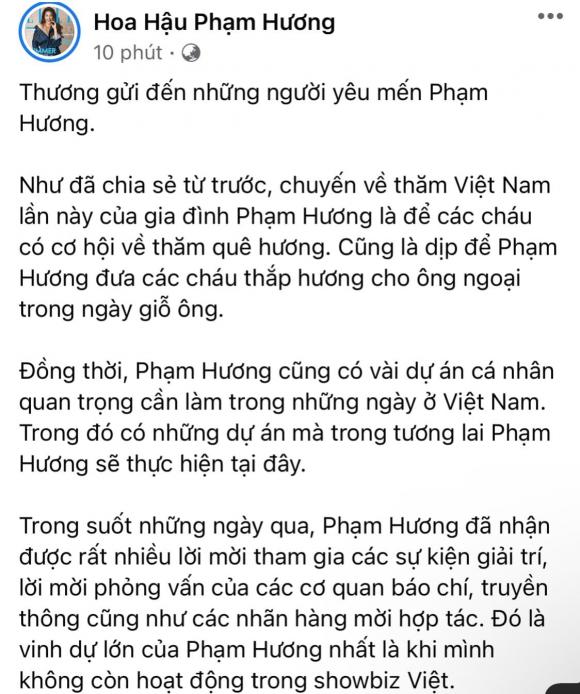 hoa hậu phạm hương, sao việt, phạm hương 