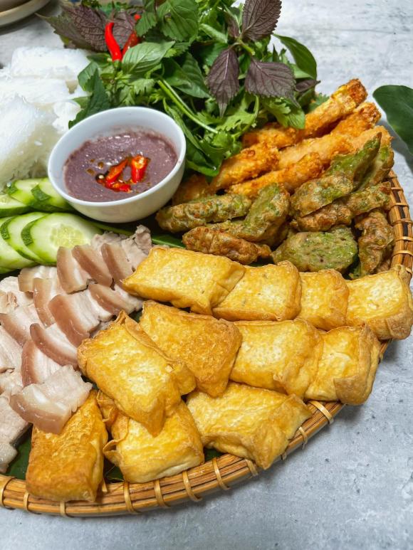 bún đậu mắm tôm, cách làm bún đậu mắm tôm, món ngon 