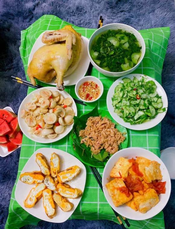  mâm cơm, mâm cơm nhà, món ngon 