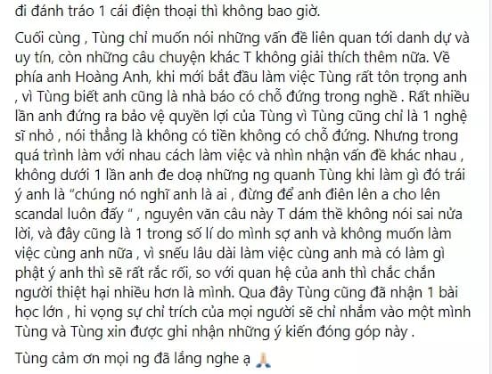 diễn viên Tùng Min, sao Việt