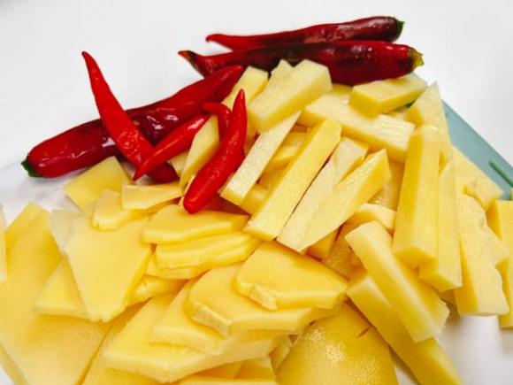 muối măng, măng muối chua, món ngon 