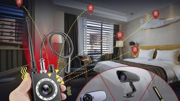cách phát hiện camera quay lén, cách phát hiện camera ẩn, phát hiện camera quay lén trong khách sạn, thiết bị quay lén