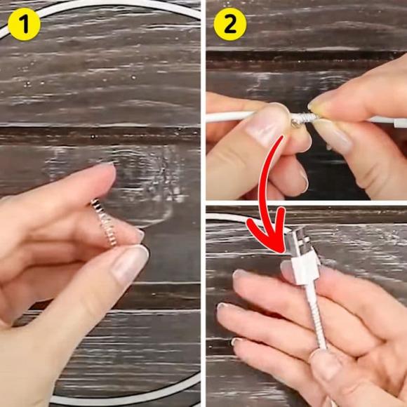 cáp sạc, sửa cáp sạc, cách bảo vệ cáp sạc 