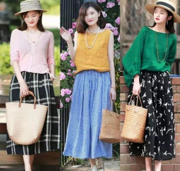 thời trang, mặc đồ vải cotton linen, thời trang vải cotton linen, vải cotton linen vào mùa hè