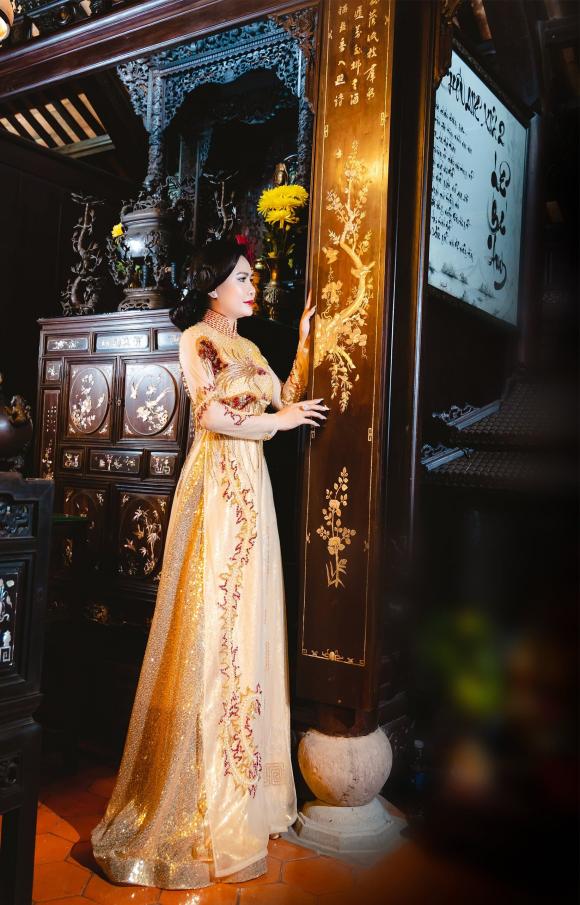 Hoa hậu Lý Kim Ngân, áo dài, Tommy Nguyễn