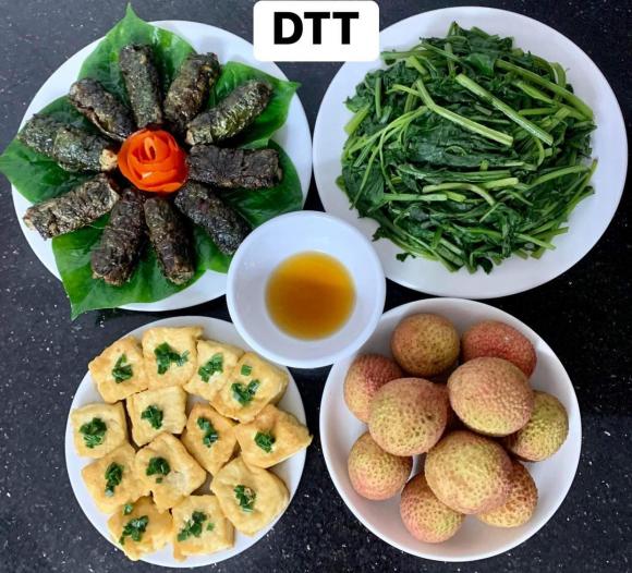 mâm cơm, mâm cơm mùa hè, món ngon 