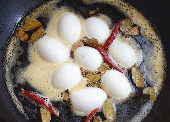 luộc trứng, món ngon từ trứng, món ngon mỗi ngày