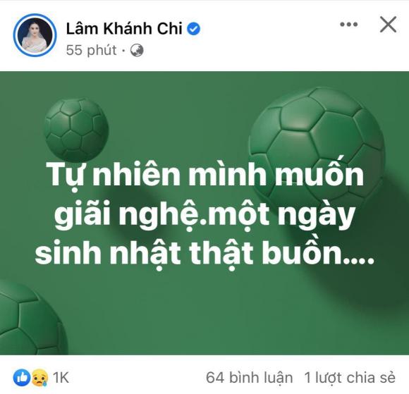 lâm khánh chi, lâm khánh chi giải nghệ, sao việt
