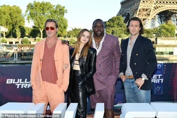 Joey King, bộ phim Bullet Train, Paris, ăn mặc phản cảm, sao Hollywood