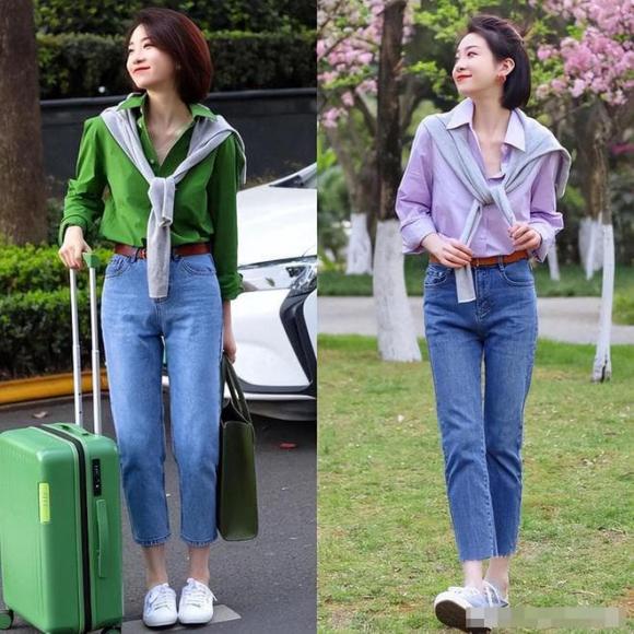 Quần jean, kết hợp quần jean sao cho đẹp, thời trang, mặc đẹp