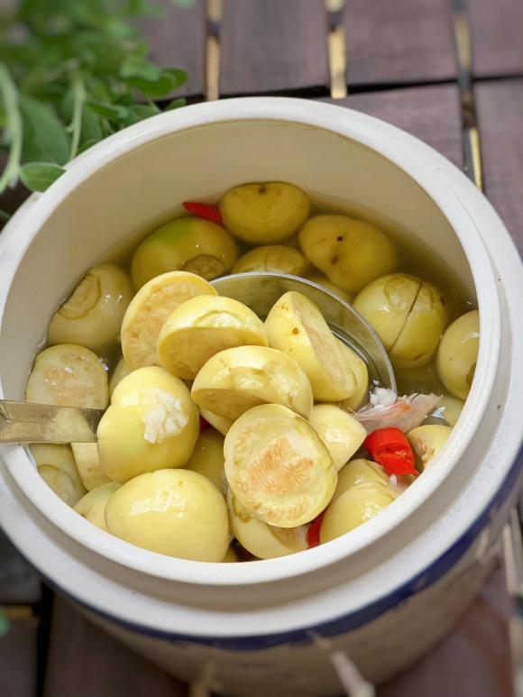 cà muối, cách muối cà, món ngon 