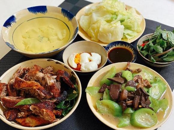 mâm cơm, cơm nhà, tối nay ăn gì, món ngon 