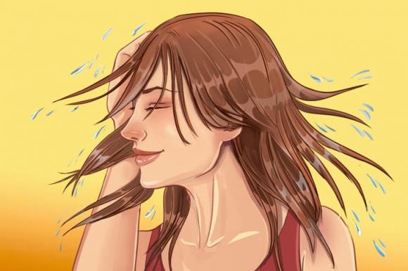 khô tóc, cách làm khô tóc, kiến thức 
