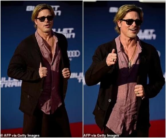 Brad Pitt, Brad Pitt mặc váy, Sao hollywood