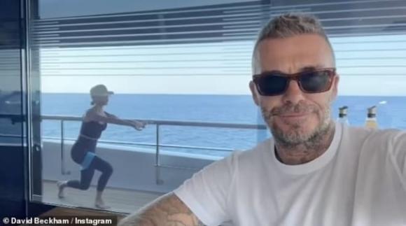 David Beckham, Victoria, Harper, Cruz cũng bạn gái, Positano